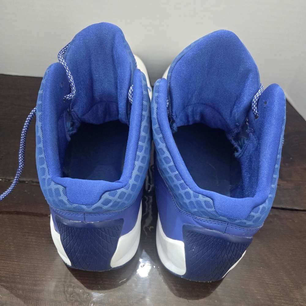 Nike Air Jordan Flight Speed Blue and White High-Top Sneakers Size 12 - Picture 6 of 11